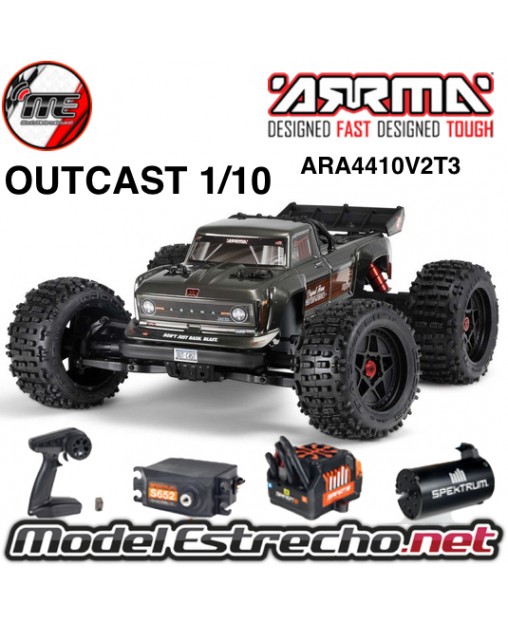 copy of ARRMA OUTCAST 1/10 4x4 4S V2 BLX STUNT