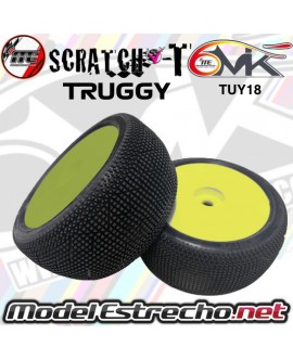 6MIK SCRATCH TRUGGY PEGADAS LLANTA AMARILLA (2U.)