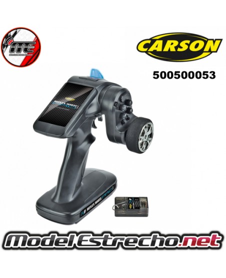 EMISORA CARSON FS 2K REFLEX WHEEL PRO 3 2.4Ghz