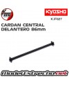 CARDAN CENTRAL DELANTERO ( 86mm ) KYOSHO INFERNO MP10 K.IF627