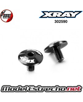 ALU DUAL STEERING ARM SCREW M3X7 SWISS 7075 T6 302590