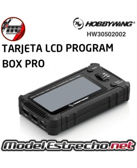 TARJETA PROGRAMADORA HOBBYWING MULTIFUNCIONES LCD BOX PRO  HW30502002