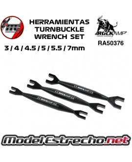 HERRAMIENTA TURNBUCKLE WRENCH ROCKAMP 3 - 4 - 4.5 - 5.5 - 7mm RA50376