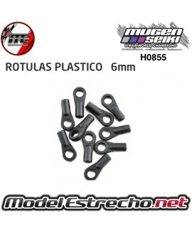 ROTULAS PLASTICO 6mm MUGEN MBX8R