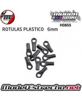 ROTULAS PLASTICO 6mm MUGEN MBX8R