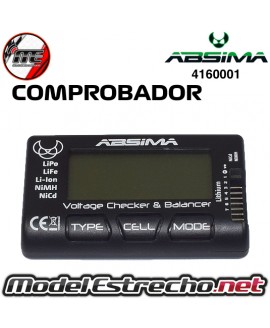 COMPROBADOR DE VOLTAJE DE BATERIA Y BALANCEADOR 4160001