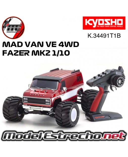 KYOSHO MAD VAN VE 4WD FAZER MK2 1/10 READYSET