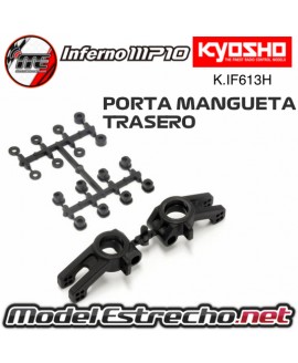 copy of SOPORTES DELANTEROS KYOSHO INFERNO MP9-MP10 ALUMINIO 22 Deg.