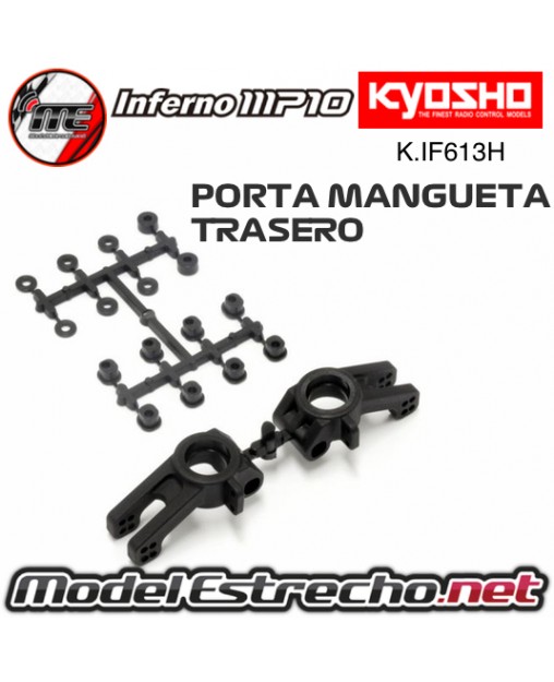copy of SOPORTES DELANTEROS KYOSHO INFERNO MP9-MP10 ALUMINIO 22 Deg.