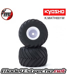 NEUMATICOS KYOSHO USA-1 MONSTER V-SHAPE 1/8 MAD SERIES (2U.)
Ref: K.MATH001W