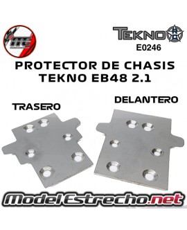 PROTECTOR CHASIS DELANTERO Y TRASERO TEKNO E0246
