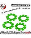GOMA PEGADO NEUMATICOS JCONCEPTS VERDE 1/8 y 1/10 (4U.) JC2212-5