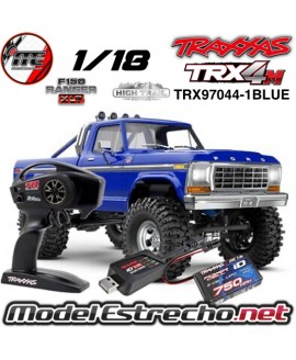 TRAXXAS TRX4M 1/18 FORD F-150 HIGH TRIAL EDITION BLUE TRX97044-1BLUE