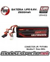 BATERIA ULTIMATE LIFE RECEPTOR PLANA 6.6V. 2500MAH CONEXION JR UR4453