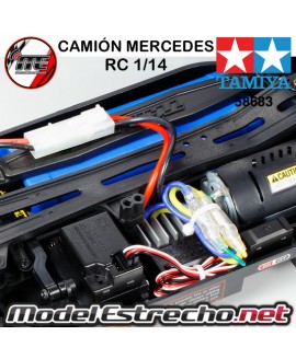 AMIYA MERCEDES RC M-B RACE TRUCKACTROS TT-01 TYPE-E KIT 1/14 CAMIÓN

Ref: 58683