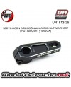 SERVO HORN DIRECCIÓN ALUMINIO ULTIMATE 25T ( FUTABA, SRT y SAVOX) UR1813-25