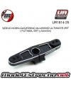 SERVO HORN GAS/FRENO ALUMINIO FUTABA 25T