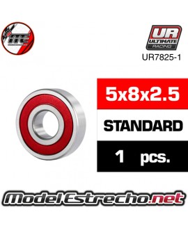 RODAMIENTO  5x8x2.5mm HS TAPAS GOMA (1U.) UR7825-1