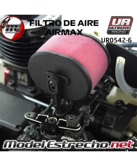 FILTRO DE AIRE ULTIMATE AIRMAX MAS 6 ESPUMAS ACEITADAS 
UR0542-6