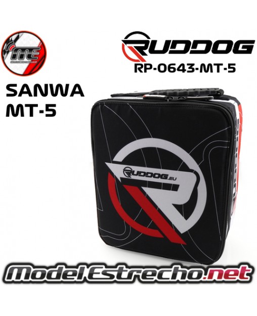 MALETA EMISORA SANWA MT-5 Y MT-44 RUDDOG RP-0643-MT-5