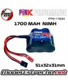 copy of BATERIA RX NIMH 6.0v. 1700 MAH PINK RUNNER 84x32x12 120gr.