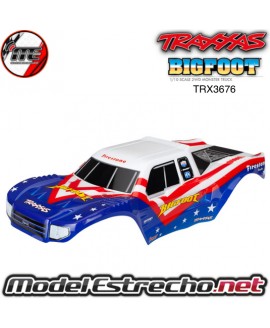 copy of TRAXXAS CARROCERIA BIGFOOT TRANSPARENTE CON PEGATINAS