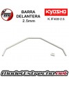 KYOSHO BARRA ESTABILIZADORA DELANTERA MP9 - 2.5mm

Ref: K.IF459-2.5