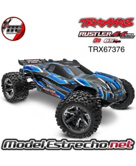 TRAXXAS RUSTLER 4x4 VXL HD TQi TSM AZUL TRX67376-4BLUE