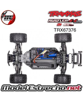 TRAXXAS RUSTLER 4x4 VXL HD TQi TSM AZUL TRX67376-4BLUE