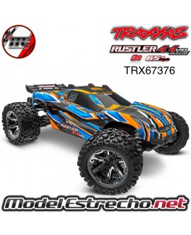 TRAXXAS RUSTLER 4x4 VXL HD TQi TSM NARANJA TRX67376-4ORNG