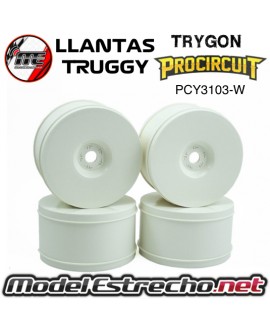 LLANTA PROCIRCUIT TRUGGY BLANCA (4U.) PCY3103-W