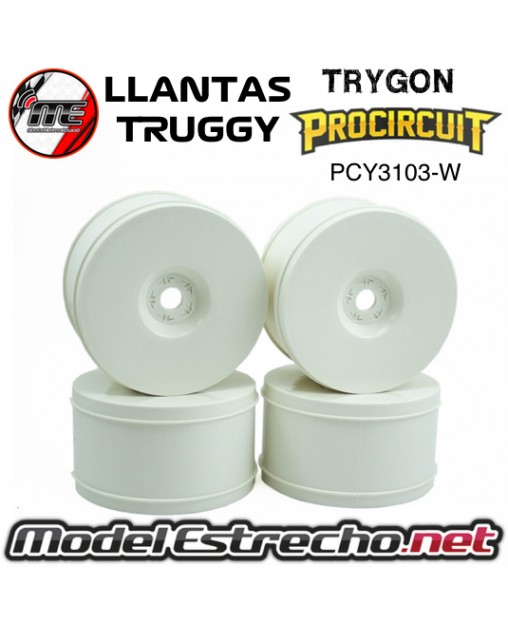 LLANTA PROCIRCUIT TRUGGY BLANCA (4U.) PCY3103-W