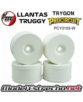 LLANTA PROCIRCUIT TRUGGY BLANCA (4U.) PCY3103-W