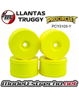 LLANTA PROCIRCUIT TRUGGY AMARILLA (4U.) PCY3103-Y