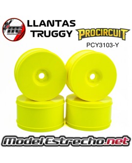 LLANTA PROCIRCUIT TRUGGY AMARILLA (4U.) PCY3103-Y