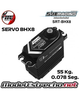 SERVO SRT X8 HV BRUSHLESS CAJA METALICA 55Kg. 0.078Seg. SRT-BHX8
