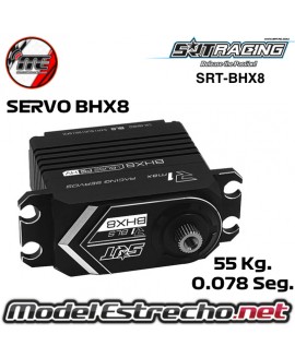 SERVO SRT X8 HV BRUSHLESS CAJA METALICA 55Kg. 0.078Seg. SRT-BHX8