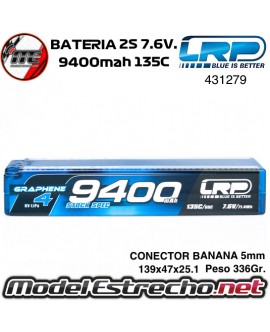 copy of BATEREIA LRP 2S 7.6v. 7400MAH 135C GRAPHENE-4 HV