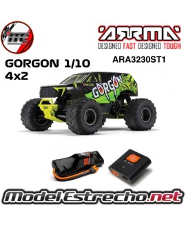 ARRMA GORGON 2WD MT 1/10 RTR AMARILLO