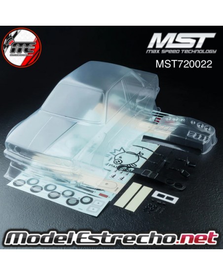 CARROCERIA MST BMW E30RB PANDEM TRASPARENTE