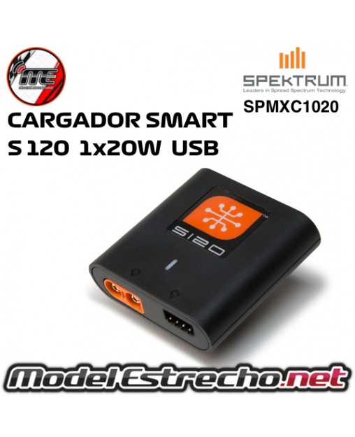 CARGADOR SPEKTRUM S120 USB-C SMART CHARGER 1x20W