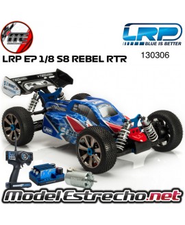 COCHE LRP EP 1/8 S8 REBEL BXE RTR 2,4 Ghz LIMITED EDITION 130306