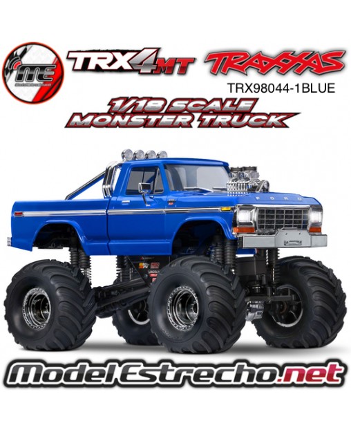 TRAXXAS TRX-4MT FORD F-150 MONSTER TRUCK AZUL TRX98044-1BLUE