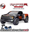 TRAXXAS FORD F-150 RAPTOR R 4x4 1/10 4WD TRUCK CON TQI FOX TRX101076-4FOX