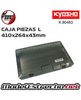 CAJA PARA PIEZAS KYOSHO L  (410x264x43mm) K.80463