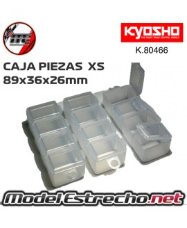 CAJA PARA PIEZAS KYOSHO XS (89x36x26mm) 80466