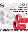 LLANTAS 6MIK BLANCA Y INSERTO (4U.) PJ800-PM801