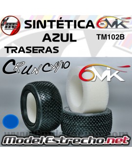 CRUNCH 6MIK 1/10 TRASERA SINTÉTICA AZUL CON INSERTO ESPUMA TM102B