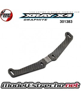 XRAY X4 SOPORTE GRAPHITE BODY POST  301383
