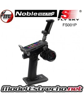EMISORA FLYSKY NOBLE NB4-PRO+ CON 2 RECEPTORES FS001P